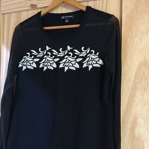 Black Embellished Top